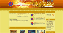 Desktop Screenshot of phongthuylacviet.org.vn